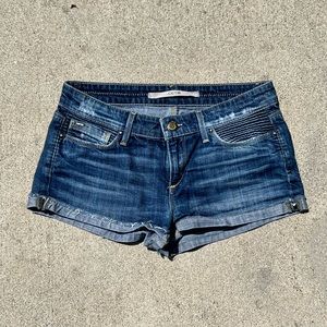 Joes Jean Shorts - Size 25 - Medium Blue Rinse
